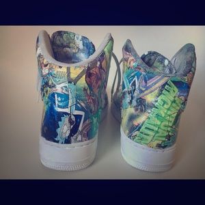 Rick And Morty Bomb Air Force 1’s